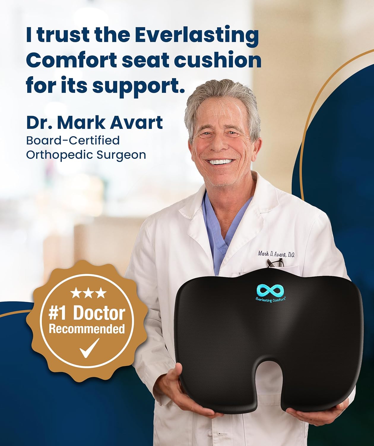 Everlasting Comfort Seat Cushion - gambar 4